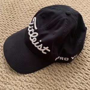 Used Titleist golf hats